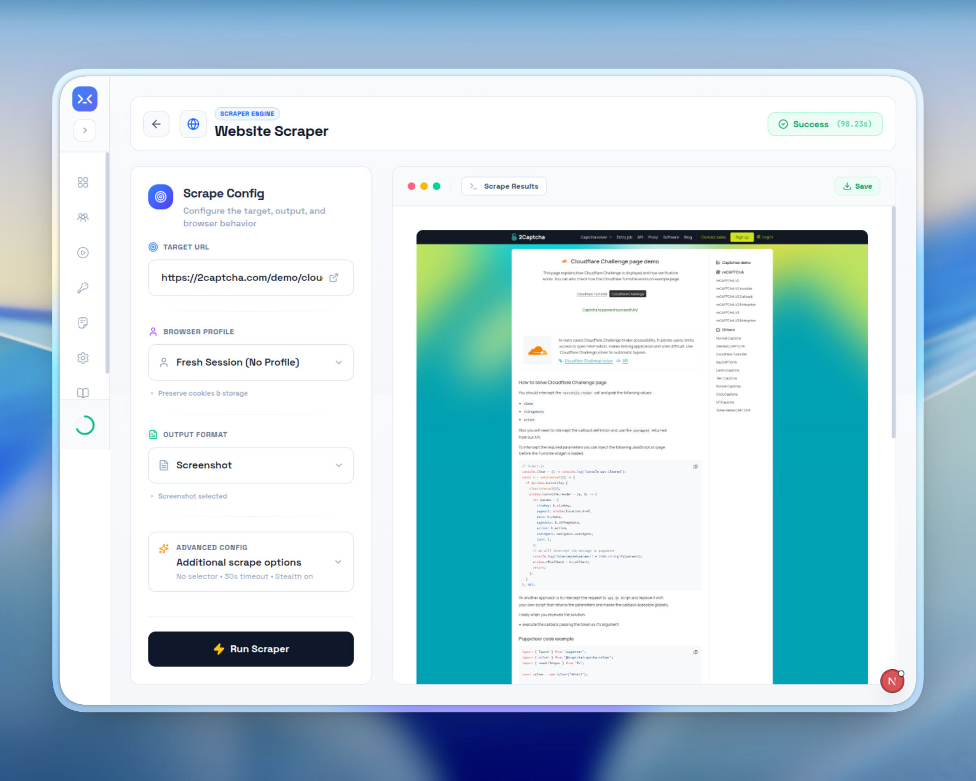 Cloudflare Challenge Auto Solver bypass